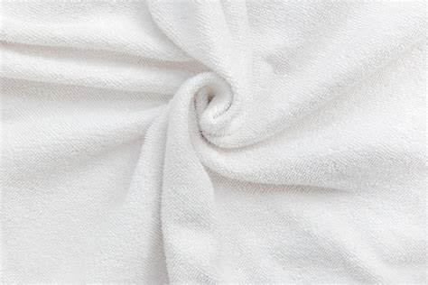 Free Picture Close Up Of A Pure White Cotton Fabric With Geometric Pattern