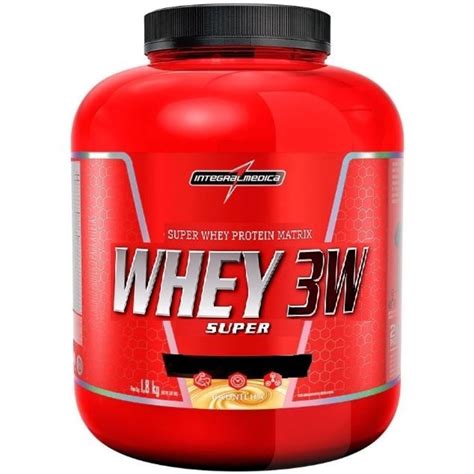 Super Whey 3w 1 8kg Baunilha Integalmedica Submarino