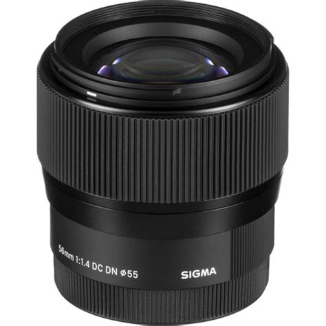 Sigma 56mm F 1 4 Dc Dn Contemporary Lens For Sony E Cameralk