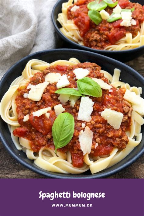 Nem Opskrift P Den Italienske Pastaret Spaghetti Bolognese De Fleste