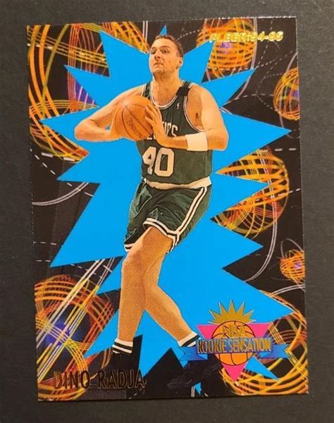 Fleer Rookie Sensation Dino Radja Ebay