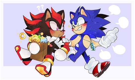 Sonadow In Sonic And Shadow Hedgehog Art Sonic Fan