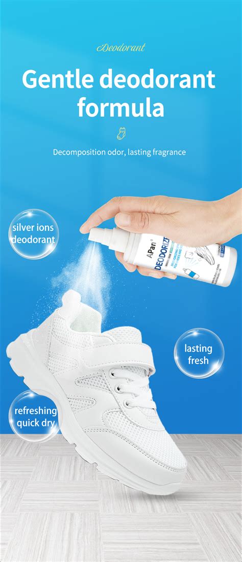 Shoe Socks Smell Remover Refresher Sneaker Footwear Deodorizer Spray