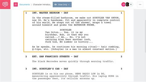 How To Introduce Characters In A Screenplay Character Descriptions Tips