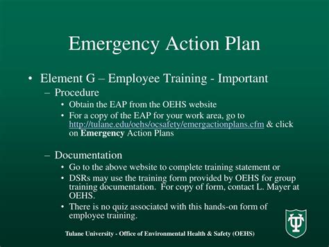 Ppt Emergency Action Plan Eap Basics Powerpoint Presentation Free Download Id 1381231