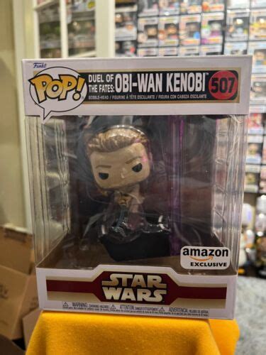 Funko Pop Deluxe Star Wars Duel Of The Fates Obi Wan Kenobi 507