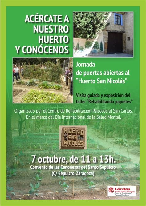 Jornada De Puertas Abiertas En El Huerto De San Nicol S Pdf