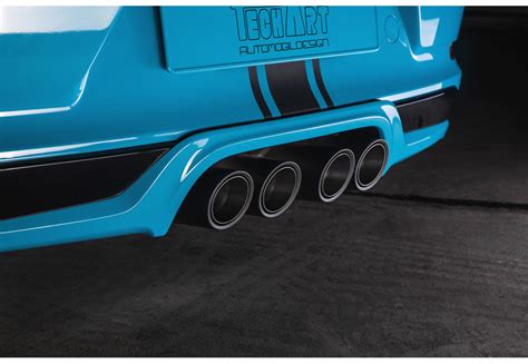 Porsche Rear Diffuser Add On Techart