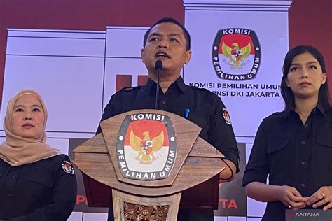 KPU DKI Sebut Tiga Paslon Siap Bersaing Dalam Pilkada 2024 ANTARA News