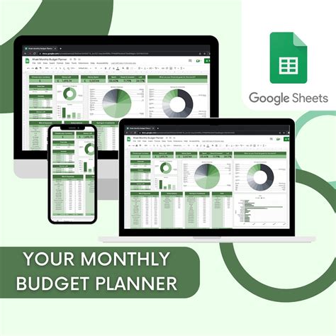 Paycheck Budget Planner Template For Google Sheets Monthly Budget