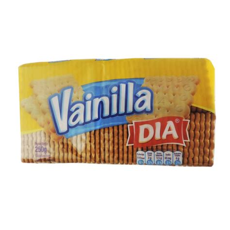 GALLETAS DE VAINILLA DIA 250 GR Tusan Distribuidores