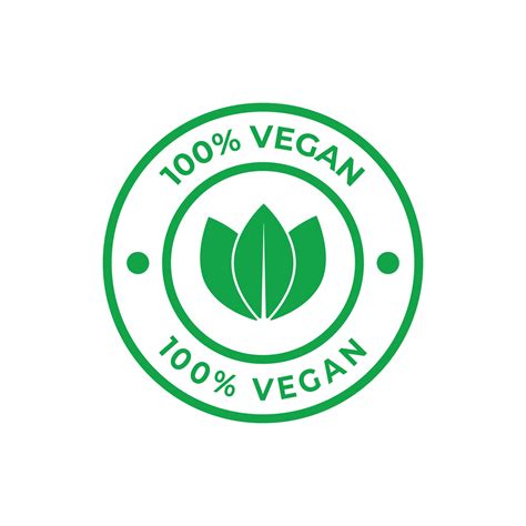 100 percent vegan icon vector illustration, vegan food symbol with