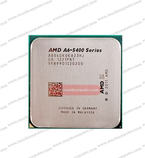 AMD A6-5400K Trinity – Maxi Komputer