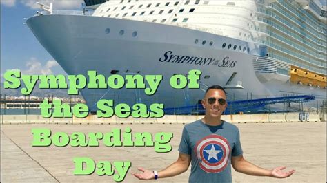 Symphony Of The Seas Embarkation Day Cruise Vlog Youtube