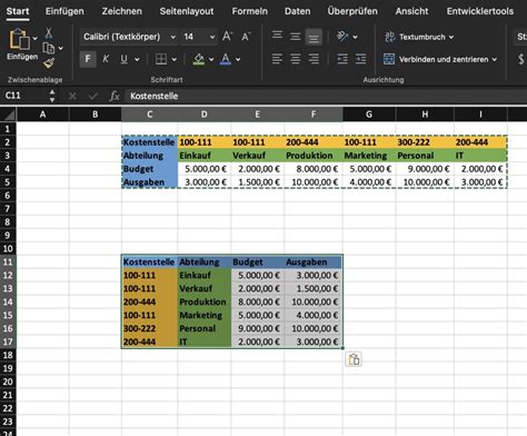 Excel Horizontaler Filter Drei Methoden