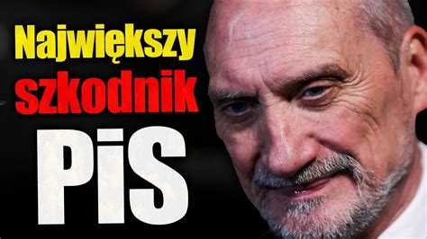 Największy szkodnik PiS Antoni Macierewicz działa w interesie Rosji