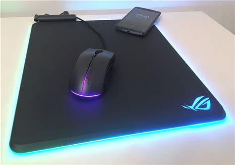 Asus Rog Balteus Qi Review Mouse Pad With Rgb Lighting And Wireless