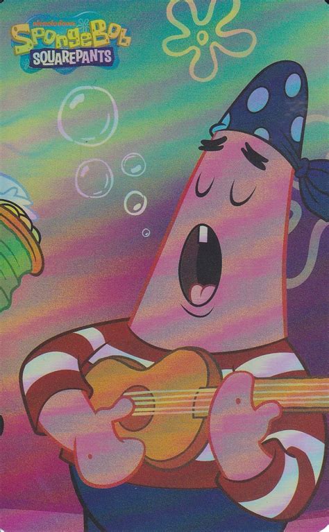 Cow Play Cow Moo SpongeBob SquarePants Pirates Of Bikini Bottom Card 991032 Patrick Foil