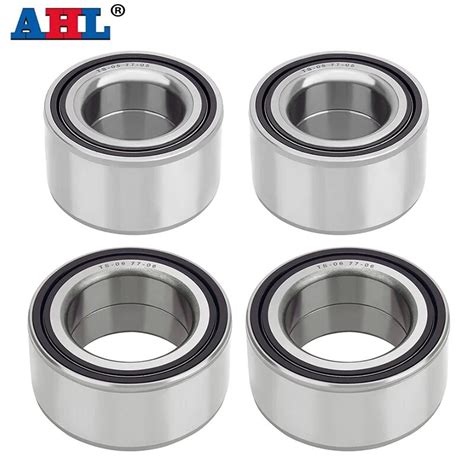 Ahl Front And Rear Wheel Hubs Bearings Kit For Polaris Ranger Rzr S