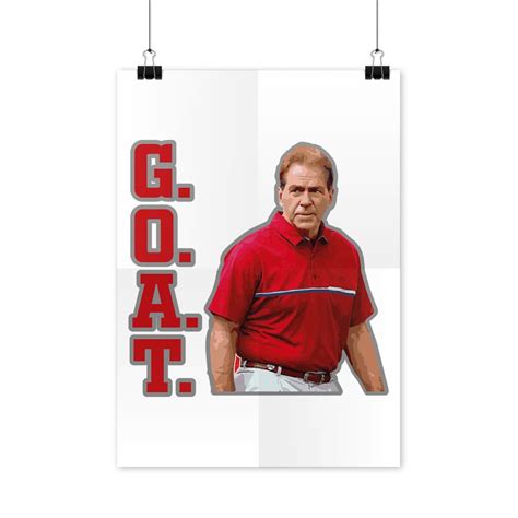 Nick Saban Poster Nick Saban - Etsy