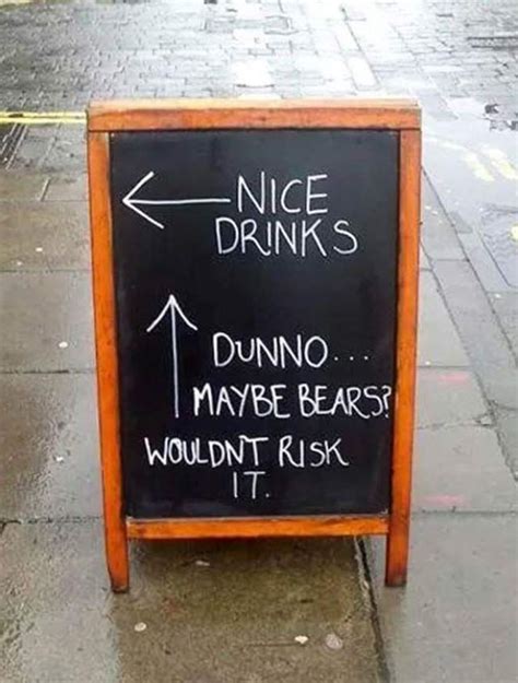 38 Funny Pub Signs To Get You Through the Door - Joyenergizer