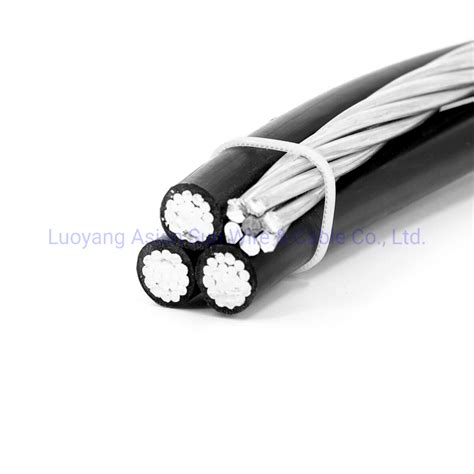 1kv ACSR Bare Neutral Messenger AAC Core Cable Terrier Wire Duplex