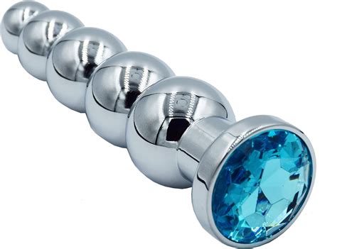 Metall Analplug Edelstahl Anal Butt Plug Analplug Hook Sex Spielzeug Mit 5 Anal Kugeln