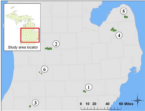 State Game Areas In Michigan Map Faythe Theresina