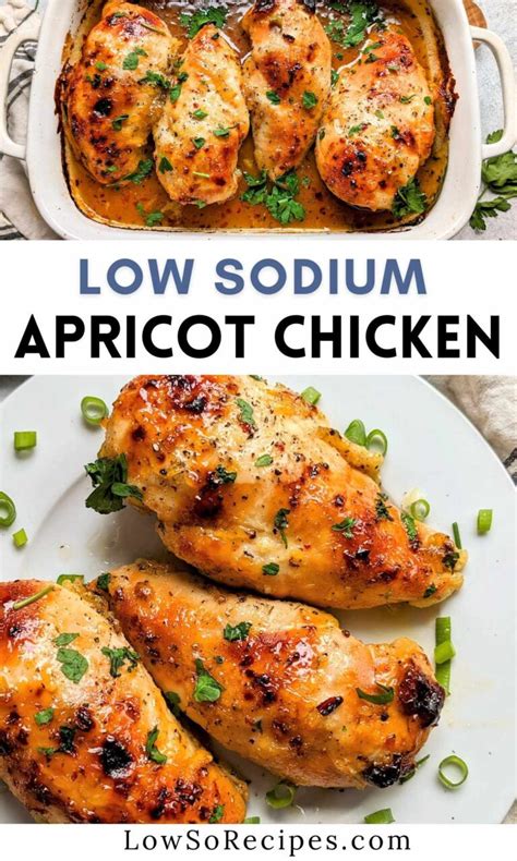 Low Sodium Apricot Chicken Recipe Low So Recipes