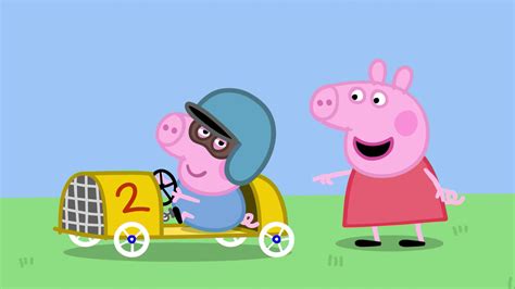 Watch Peppa Pig Season 6 Episode 6 : George's Racing Car - Watch Full ...