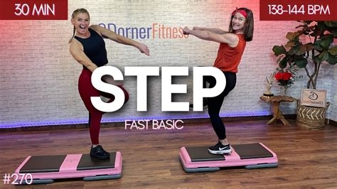 Sweat It Out With This Fast And Fun 30 Minute Basic Step Aerobics