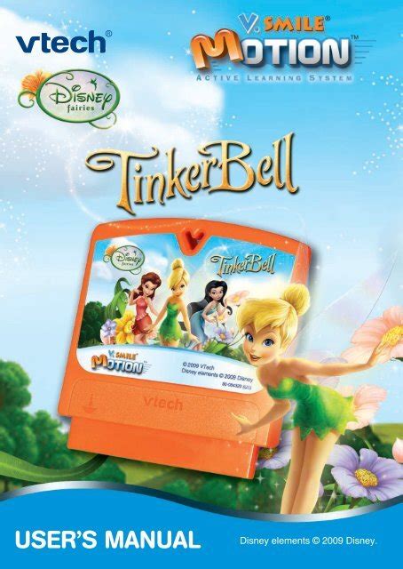 V Smile Motion Disney Fairies Tinker Bell Manual Meijer