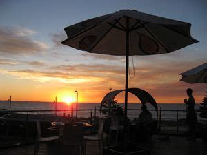 Sunset From The Naked Fig Cafe Photo