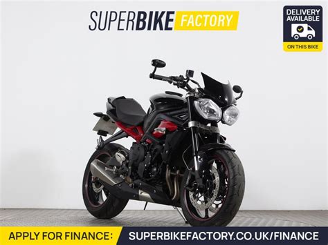 2014 Triumph Street Triple 675 Black With 5914 Miles Used Motorbikes