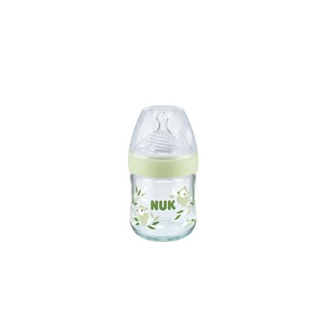 NUK Biberon En Verre Nature Sense S 120 ML