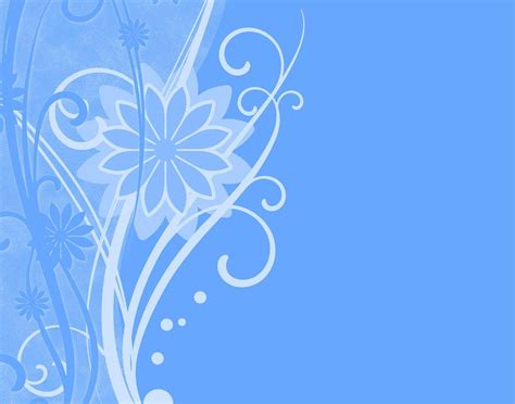 Blue Floral Backgrounds - Wallpaper Cave