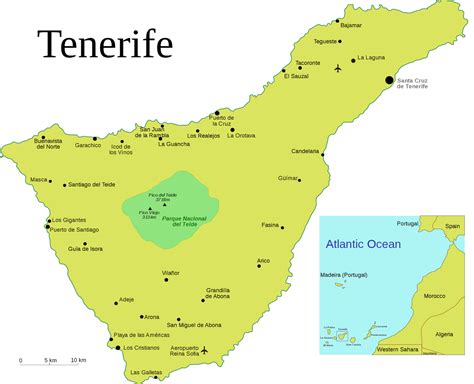 International Study Of Re Regions Tenerife Island Spain