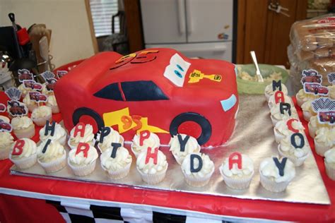 I Made This Lightning Mcqueen Cake For My Nephew Lightning Mcqueen