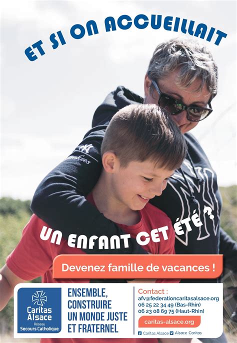 Caritas Recherche Des Familles Pour Accueillir Un Enfant Cet T