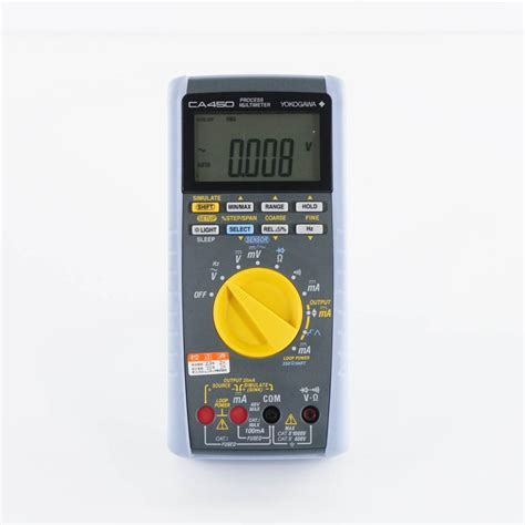 Dw Used 8日保証 2台入荷 022022cal Yokogawa Ca450 Process Multimeter プロセスマルチ