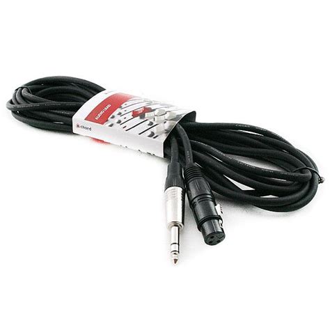 Chord Xlr Female To Mm Trs Jack Plug Audio Cable M At Juno Records