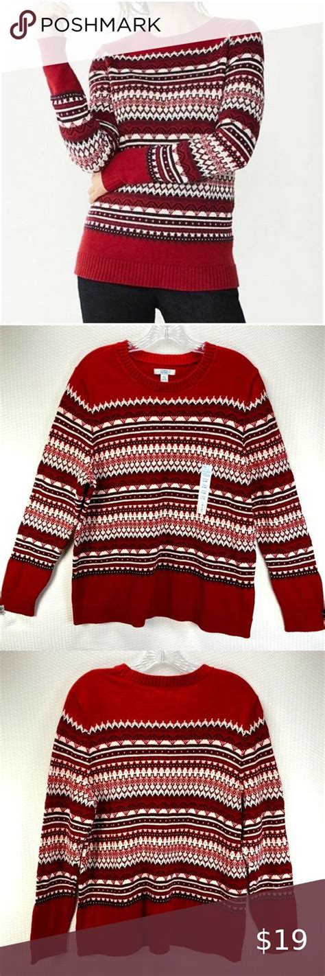 Nwt Croft And Barrow Classic Cable Knit Sweater Size Xxl In 2023