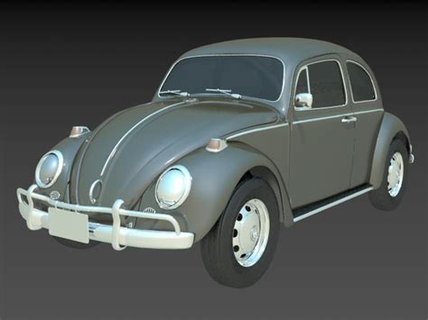 Volkswagen Beetle 3d Models For Download Turbosquid