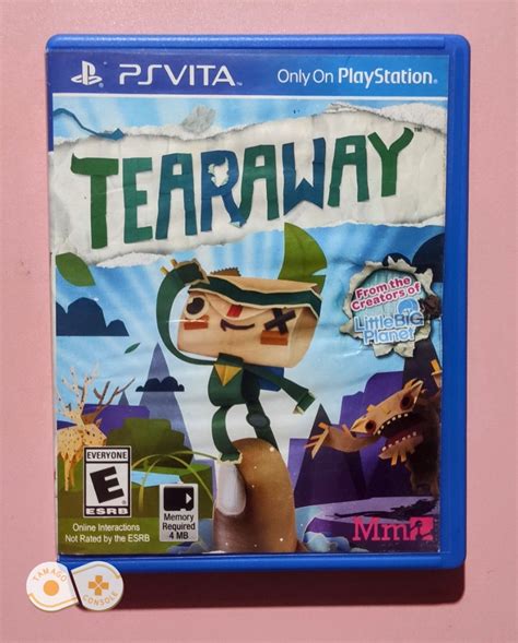 Tearaway - [PS Vita Game] [ENGLISH Language], Video Gaming, Video Games ...