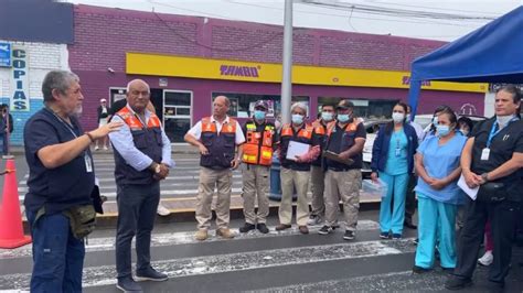 HOSPITAL ALBERTO SABOGAL REALIZA SIMULACRO SÍSMICO Prensa Chalaca