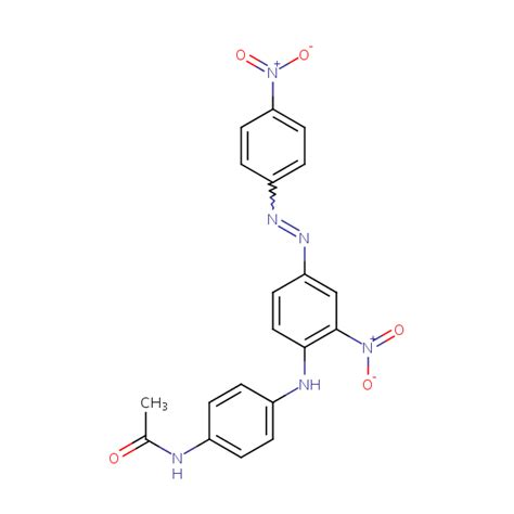 Acetamide N 4 2 Nitro 4 4 Nitrophenyl Azo Phenyl Amino Phenyl