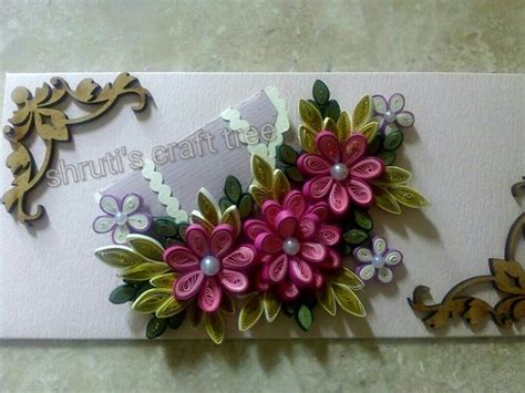 Pin By Najma Mamdani On Envelopes Paper Quilling Flowers Quilling