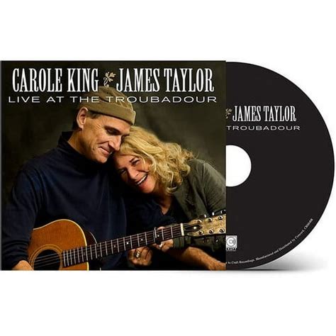 Carole King And James Taylor Live At The Troubadour Folk Music Cd