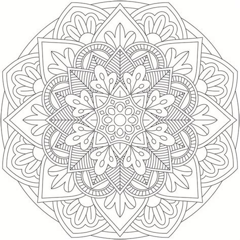 Mandala Monday Free Download To Colour In 9 | Mandala coloring pages ...