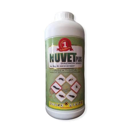 Nuvet Plus Diazinon Ec Liter Insektisida Obat Fogging Nyamuk